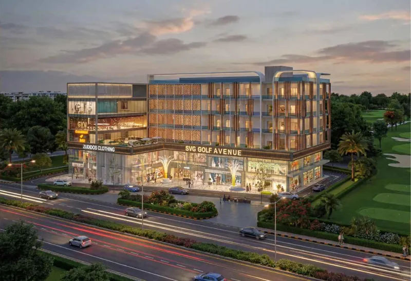 svg golf avenue modern commercial building